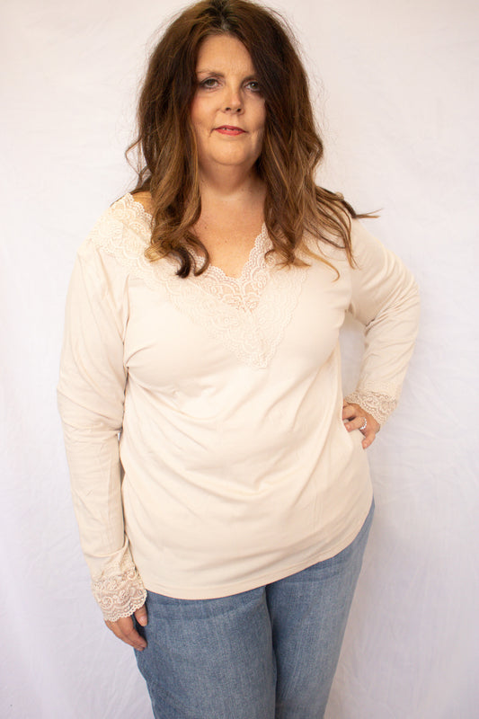 Lace & Grace Top