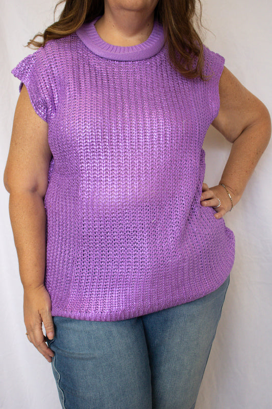 Purple Reign Sweater
