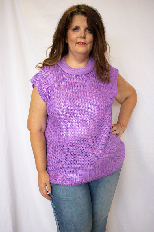 Purple Reign Sweater