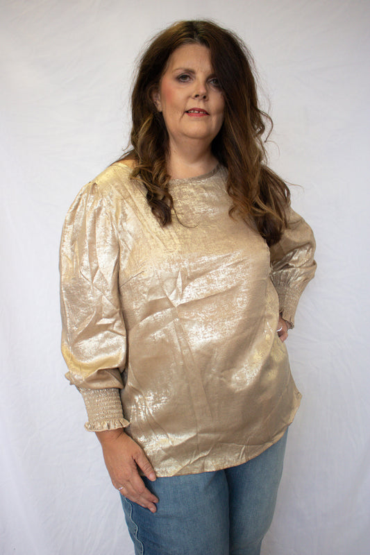 Champagne Wishes Top