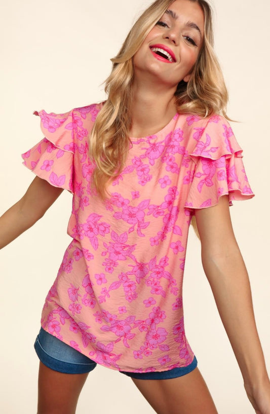 Summer Floral Top