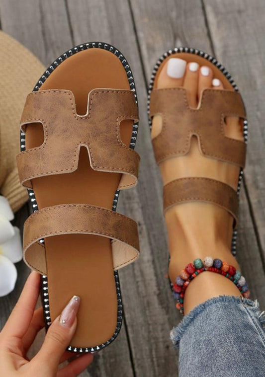 Cut Out H Flip Flops