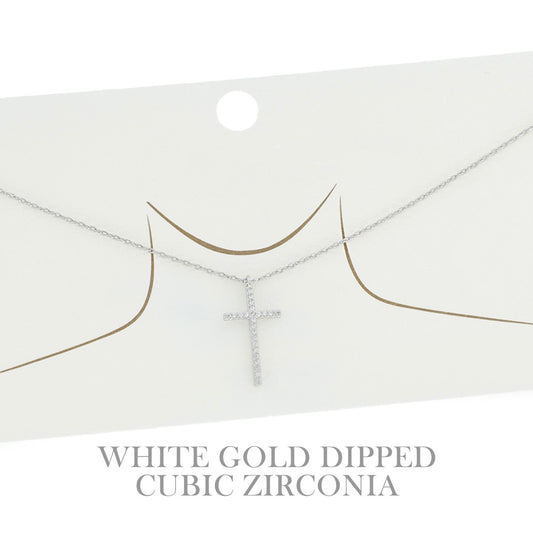 Cross Silver Necklace