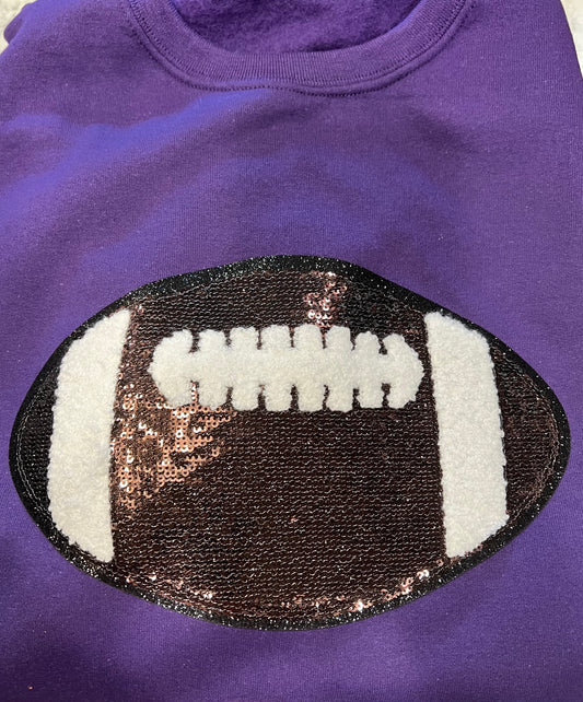 Football Patch Sweatshirt
