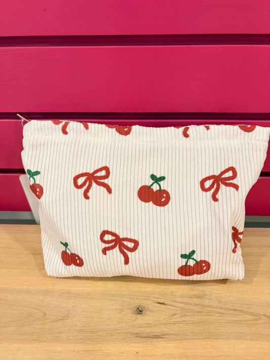 Cherry Makeup Bags