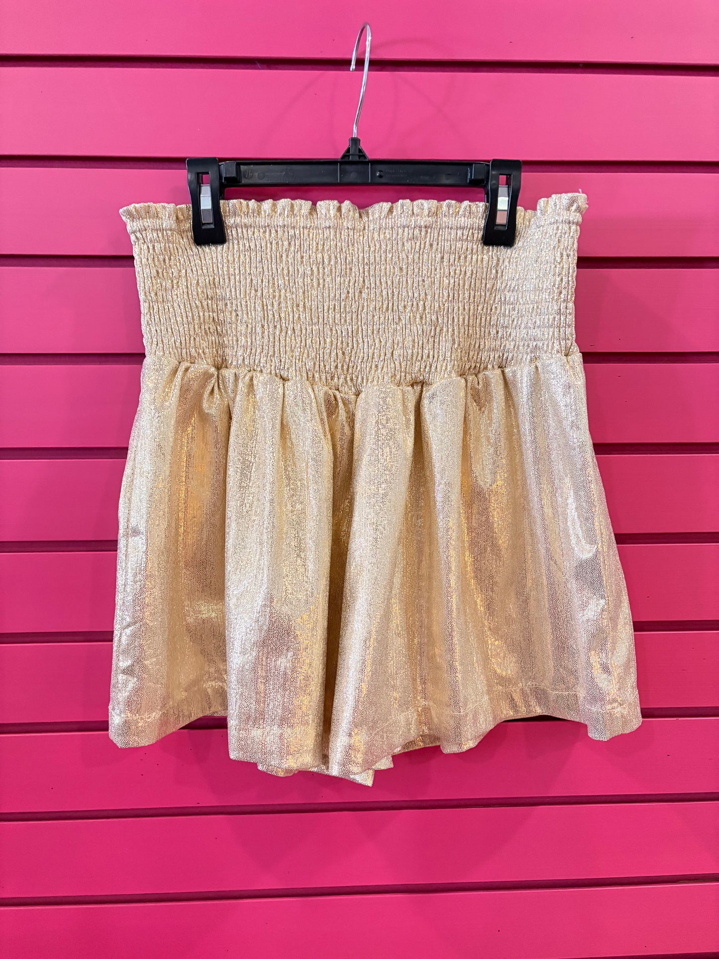 Sparkly High Waisted Shorts
