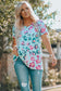 Leopard V-Neck Top