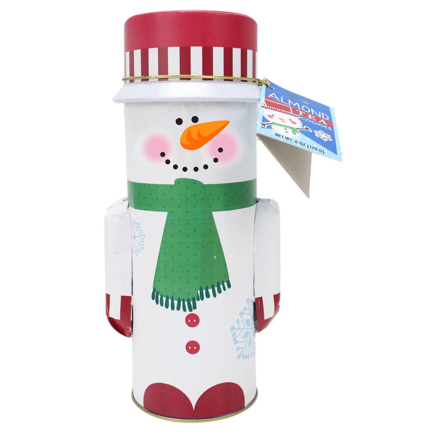 Too Good Gourmet - Holiday Character Tins – Nutcracker, Snowman & Gingerbread
