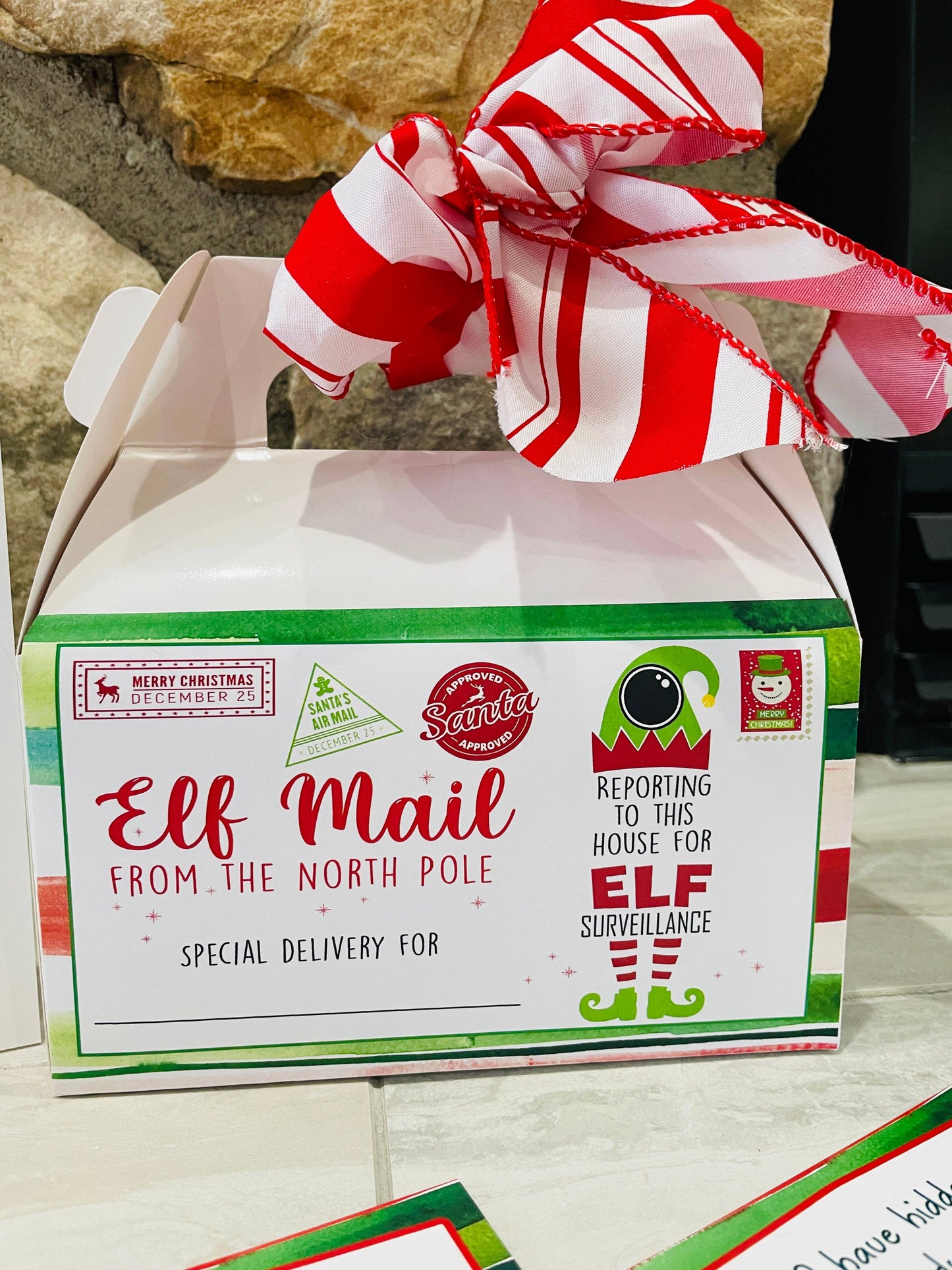 Elf Holiday Antics Countdown Activity Set