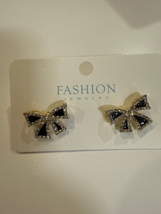 Bow Sparkle Earrings