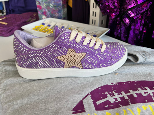 Purple n Gold Maker's Shoes