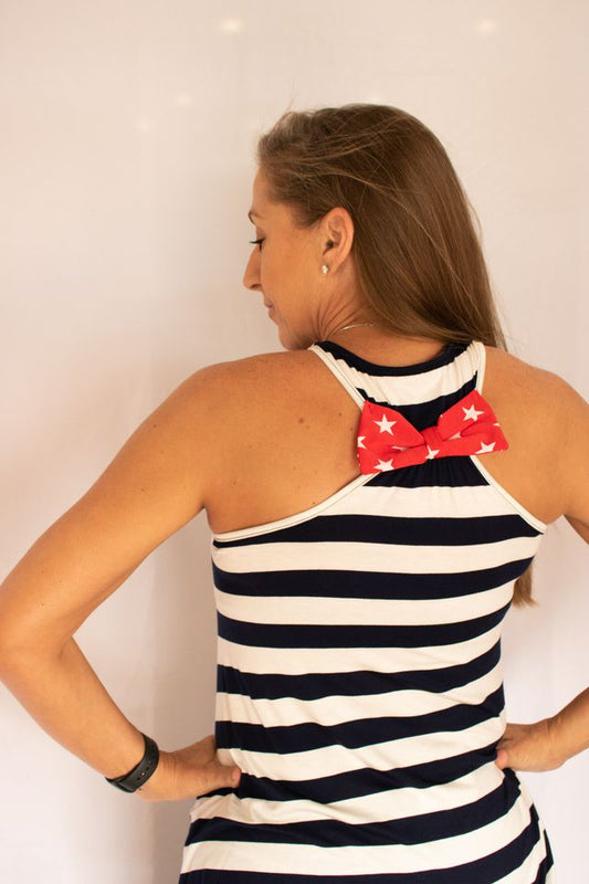 Fourth of July Striped Top - SBC